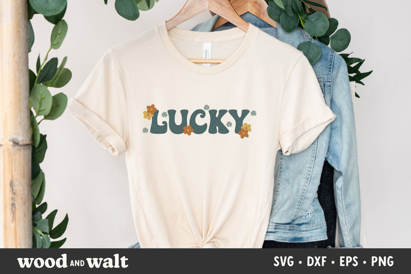 Boho Lucky SVG | St Patrick's SVG SVG Wood And Walt 