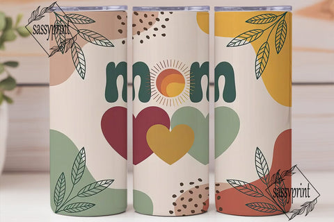 Boho Mom 20oz Tumbler Wrap Sublimation sassyprint 