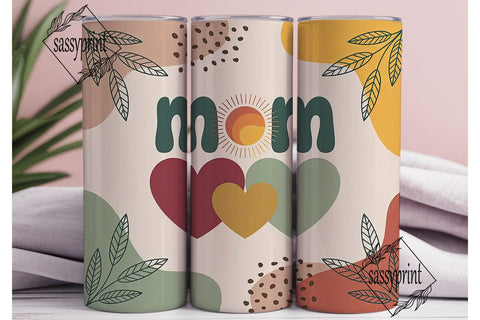 Boho Mom 20oz Tumbler Wrap Sublimation sassyprint 