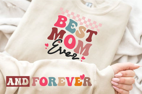 Boho Mom Svg Png Bundle, Mom Sleeve Shirt Design Svg, Positive Mama Quotes Svg Png, Mom Mama Life Svg, Coffee Mom Svg, Trendy Mom Shirt Png SVG BB Type Studios 
