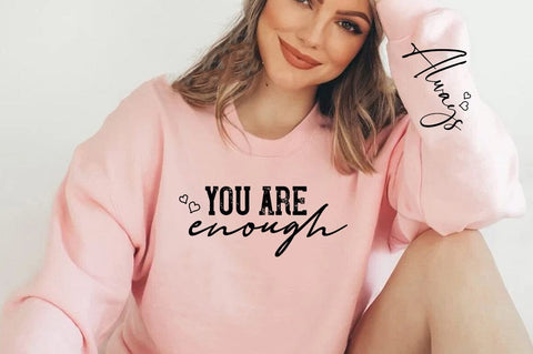 Boho Motivational SVG PNG Bundle | Self Love svg bundle l Inspirational Sleeve Sweatshirt Design Svg Bundle | Empowered Women Svg | Png file SVG FiveStarCrafting 