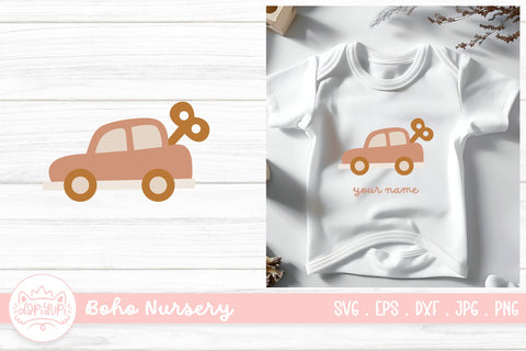 Boho Nursery Clipart Bundle | Newborn Baby Bohemian Style SVG dapiyupi store 
