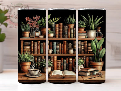 Boho Plant Shelves 20oz Tumbler Png, Straight & Tapered Tumbler Png, Boho Floral Tumbler Png, Digital Download PNG Sublimation Lara' s Designs 