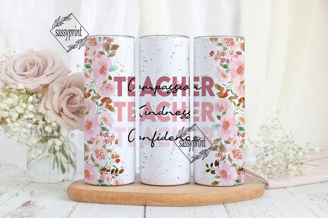 Boho Positive Affirmations, Self Love 20oz Skinny Tumbler Sublimation Design Digital Download PNG Instant , Straight Wrap Sublimation sassyprint 