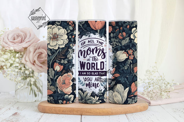 Boho Positive Affirmations, Self Love 20oz Skinny Tumbler Sublimation Design Digital Download PNG Instant , Straight Wrap Sublimation sassyprint 