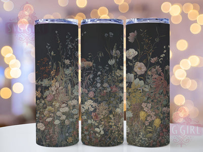 Boho Rustic Wildflower Tumbler, Spring Floral Tumbler, Rustic Flower Wrap, Artistic Boho Wrap, Colorful Wildflower Wrap, Sublimation Design, Trendy Gift Idea Sublimation SvggirlplusArt 