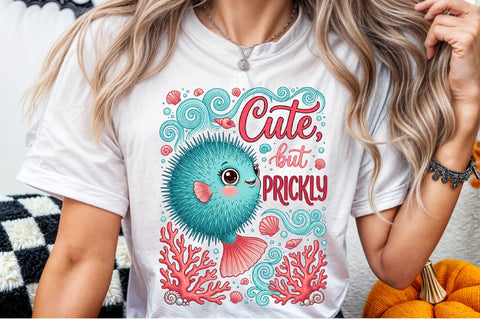Boho sea creatures sublimation PNG Sublimation Rupkotha 