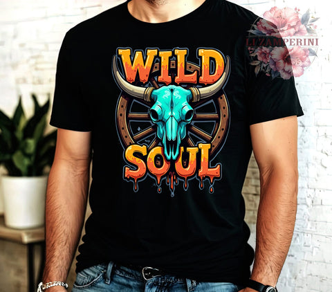 Boho Skull PNG, Wild Soul Sublimation, Cowboy Boots PNG, Western Skull Design, Boho Digital Download, Rustic Skull Clipart, Western Sublimation PNG Sublimation Li Zamperini 