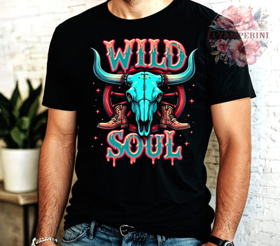 Boho Skull PNG, Wild Soul Sublimation, Cowboy Boots PNG, Western Skull Design, Boho Digital Download, Rustic Skull Clipart, Western Sublimation PNG Sublimation Li Zamperini 