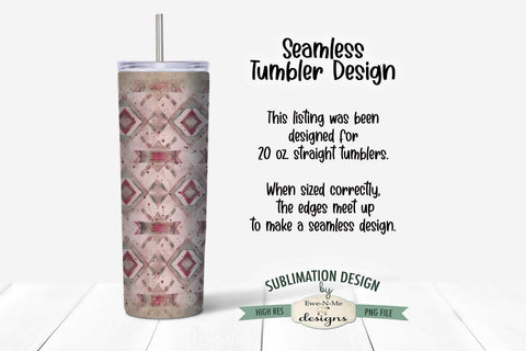 Boho Skull Western Sublimation Tumbler | Have Courage Be Brave Sublimation Ewe-N-Me Designs 