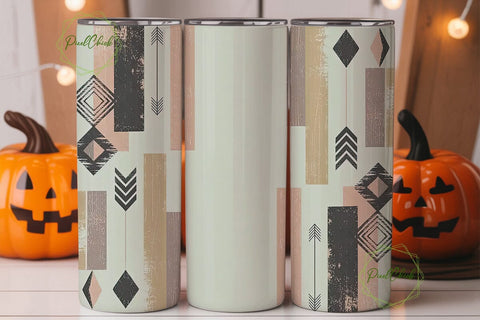 Boho Southwestern Tumbler Wrap Sublimation PixelChick 
