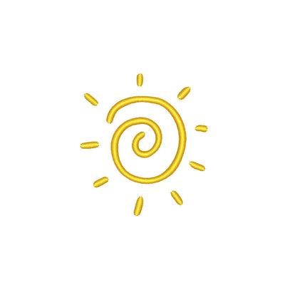 Boho Sun Machine Embroidery Design, 5 sizes, Instant Download Embroidery/Applique DESIGNS Nino Nadaraia 