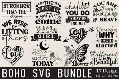 Boho Svg Bundle SVG Angelina750 