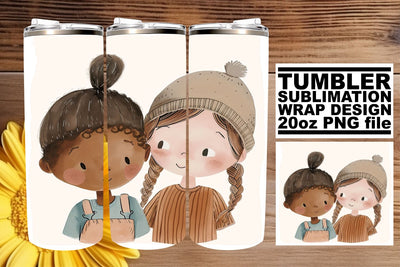 Boho-Themed Sublimation Tumbler Designs Sublimation afrosvg 