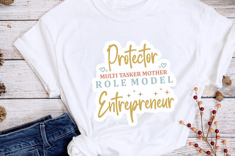 Boho Tote Bag Quotes Svg Png Bundle SVG Designangry 