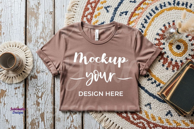 Boho Vibes Shirt Mock Up Mock Up Photo Sublimatiz Designs 