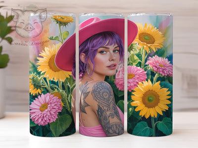 Boho Western Cowgirl Tumbler, Western Style Tumbler, Rustic Ranch Wrap, Country Girl Wrap, Bohemian Cowgirl Wrap, Sublimation Design, Trendy Gift Idea Sublimation Lara' s Designs 
