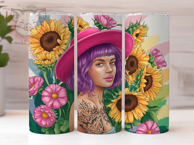 Boho Western Cowgirl Tumbler, Western Style Tumbler, Rustic Ranch Wrap, Country Girl Wrap, Bohemian Cowgirl Wrap, Sublimation Design, Trendy Gift Idea Sublimation Lara' s Designs 