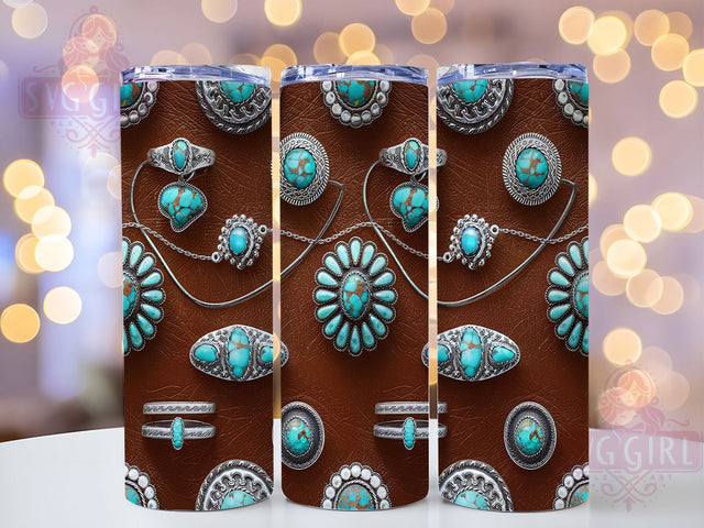 Boho Western Southwest Cowgirl Tumbler, Western Tumbler, Southwest Tumbler, 20oz Tumbler Wrap, Sublimation Design, Boho Western Cup, Cowgirl Tumbler Sublimation SvggirlplusArt 