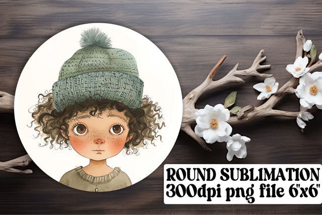 Boho Youth Circle Keychains: Carry Your Boho Spirit Sublimation afrosvg 