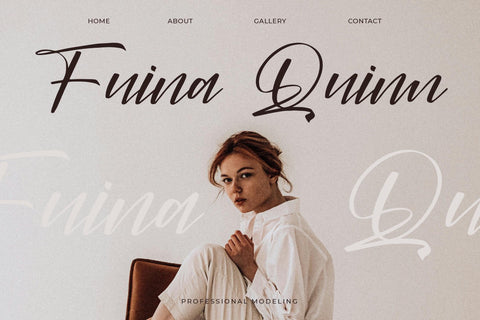 Bokeylan Qimghora - Modern Handwritten Freestyle Font Letterena Studios 