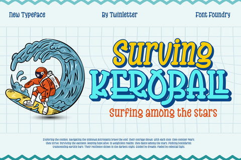 Bolatuk - Playful Display Font Font twinletter 