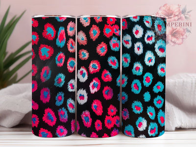 Bold Patriotic Cheetah Fourth of July Tumbler, Red White Blue Tumbler, Abstract Leopard Sublimation Wrap, 20oz Skinny Tumbler Wrap, USA Animal Print Tumbler, Fourth Of July Tumbler Sublimation Li Zamperini 