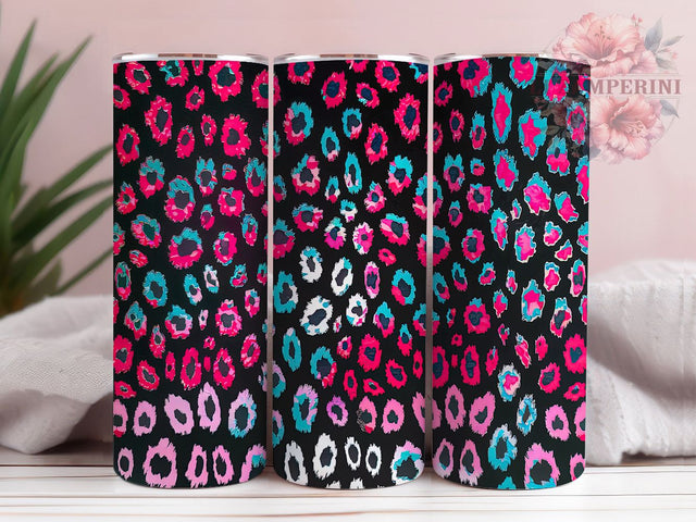 Bold Patriotic Cheetah Fourth of July Tumbler, Red White Blue Tumbler, Abstract Leopard Sublimation Wrap, 20oz Skinny Tumbler Wrap, USA Animal Print Tumbler, Fourth Of July Tumbler Sublimation Li Zamperini 