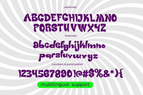Bolde Galde - 3D font Font Mozzatype 