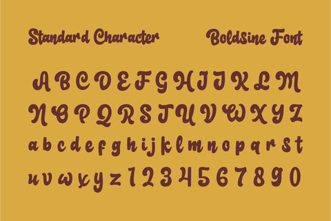 Boldsine Font ahweproject 