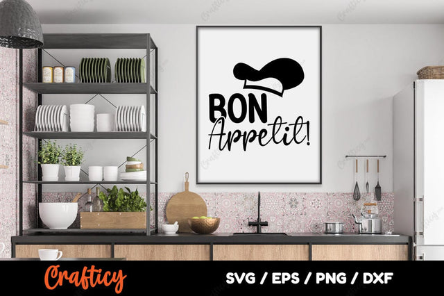 Bon appetit SVG Design SVG Designangry 