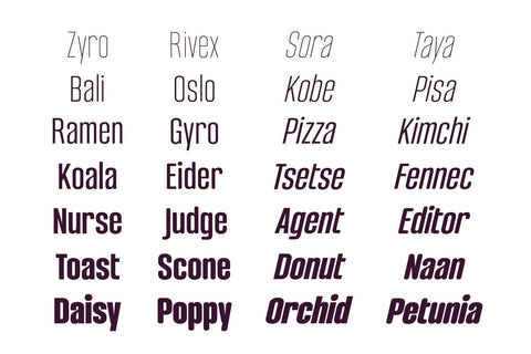 Bondia – Condensed Family Font Arterfak Project 