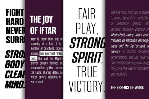 Bondia – Condensed Family Font Arterfak Project 