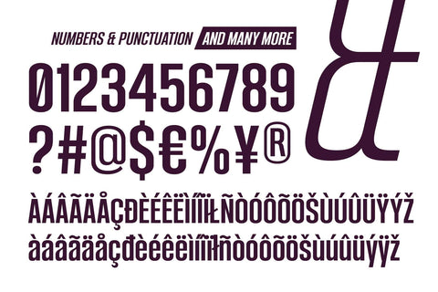 Bondia – Condensed Family Font Arterfak Project 