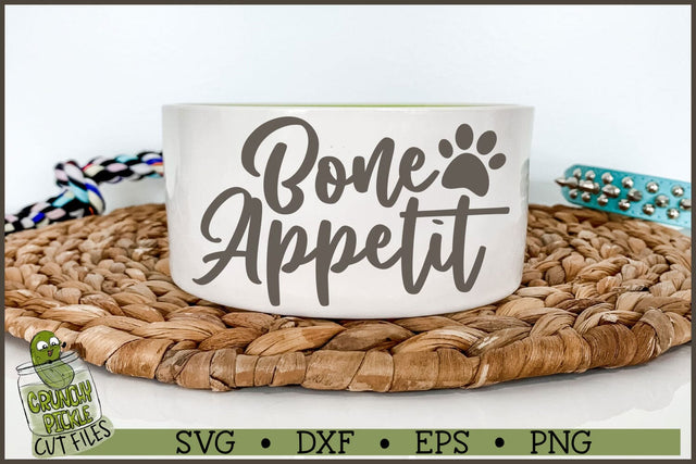 Bone Appetit SVG File SVG Crunchy Pickle 