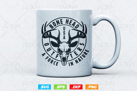 Bone Head Outfitters A Force In Nature Svg Png, Fathers Day svg, Deer Hunting Svg, USA Svg, Hunting Gifts, WildLife SVg, Svg Files For Cricut SVG DesignDestine 