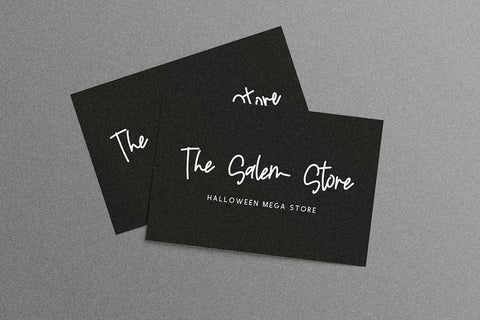 Boneyard Script Font Beck McCormick 