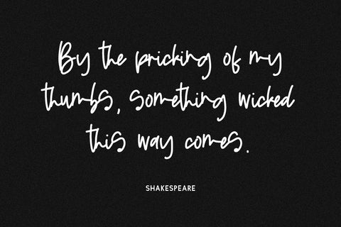 Boneyard Script Font Beck McCormick 