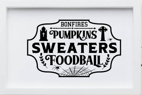 Bonfires Pumpkins Sweaters Foodball SVG Angelina750 