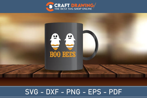 Boo Bees Ghost Couples Funny Halloween Svg Craft Cut Files Halloween Svg, Halloween Png , Halloween Clipart, Ghost Svg, Halloween Shirt Svg, Hippie Svg, Retro Svg, Svg Bundle, Sublimation Designs SVG Debashish Barman 