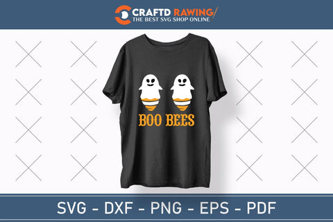 Boo Bees Ghost Couples Funny Halloween Svg Craft Cut Files Halloween Svg, Halloween Png , Halloween Clipart, Ghost Svg, Halloween Shirt Svg, Hippie Svg, Retro Svg, Svg Bundle, Sublimation Designs SVG Debashish Barman 