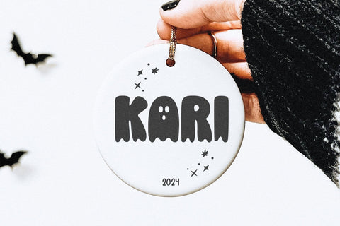 Boo Club - Halloween Font Font KA Designs 