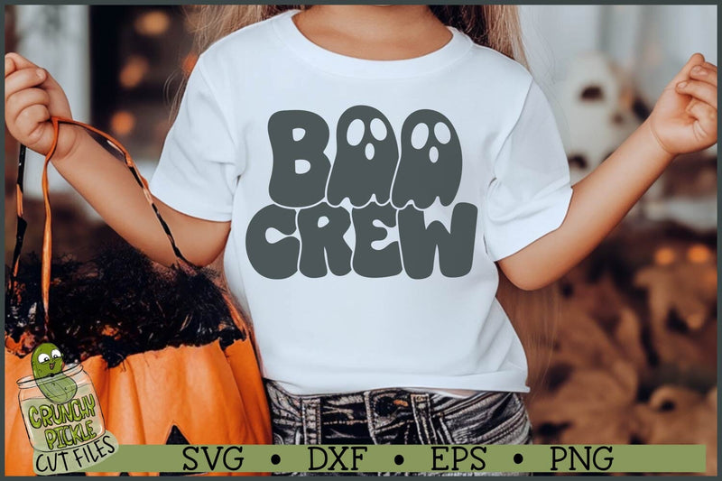 Boo Crew Ghosts SVG File SVG Crunchy Pickle 