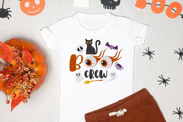 Boo Crew | Halloween Quotes SVG Cut File SVG dapiyupi store 