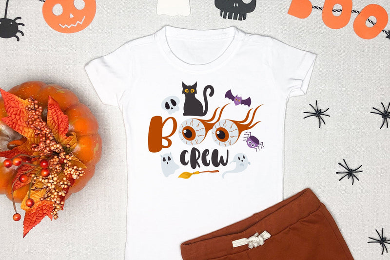 Boo Crew | Halloween Quotes SVG Cut File SVG dapiyupi store 