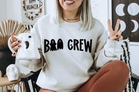 Boo Crew Halloween T-Shirt SVG SVG Pickled Thistle Creative 