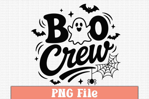 Boo Crew PNG Design Sublimation Craftlabsvg24 