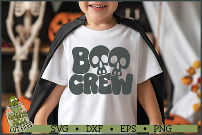 Boo Crew Skulls SVG File SVG Crunchy Pickle 