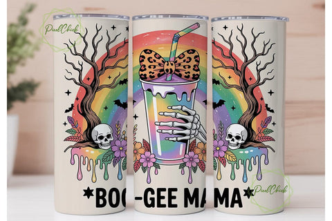 Boo-Gee Mama 20oz Tumbler Wrap Sublimation PixelChick 