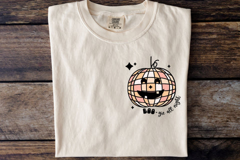 Boo-gie All Night SVG for Cricut, Retro Pumpkin Disco PNG for Stickers, Sublimation, TShirts, & More, Cute Fall Sticker SVG Designing Digitals 